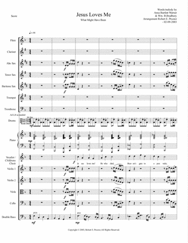 Jesus Loves Me (arr. Robert E. Proctor)