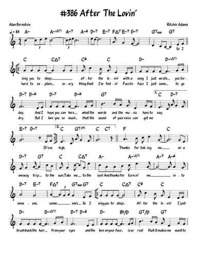 After The Lovin' (arr. John Fries)