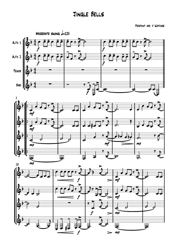 Jingle Bells (arr. Verena Watkiss)