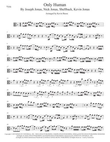 Only Human (arr. Kevin Busse)