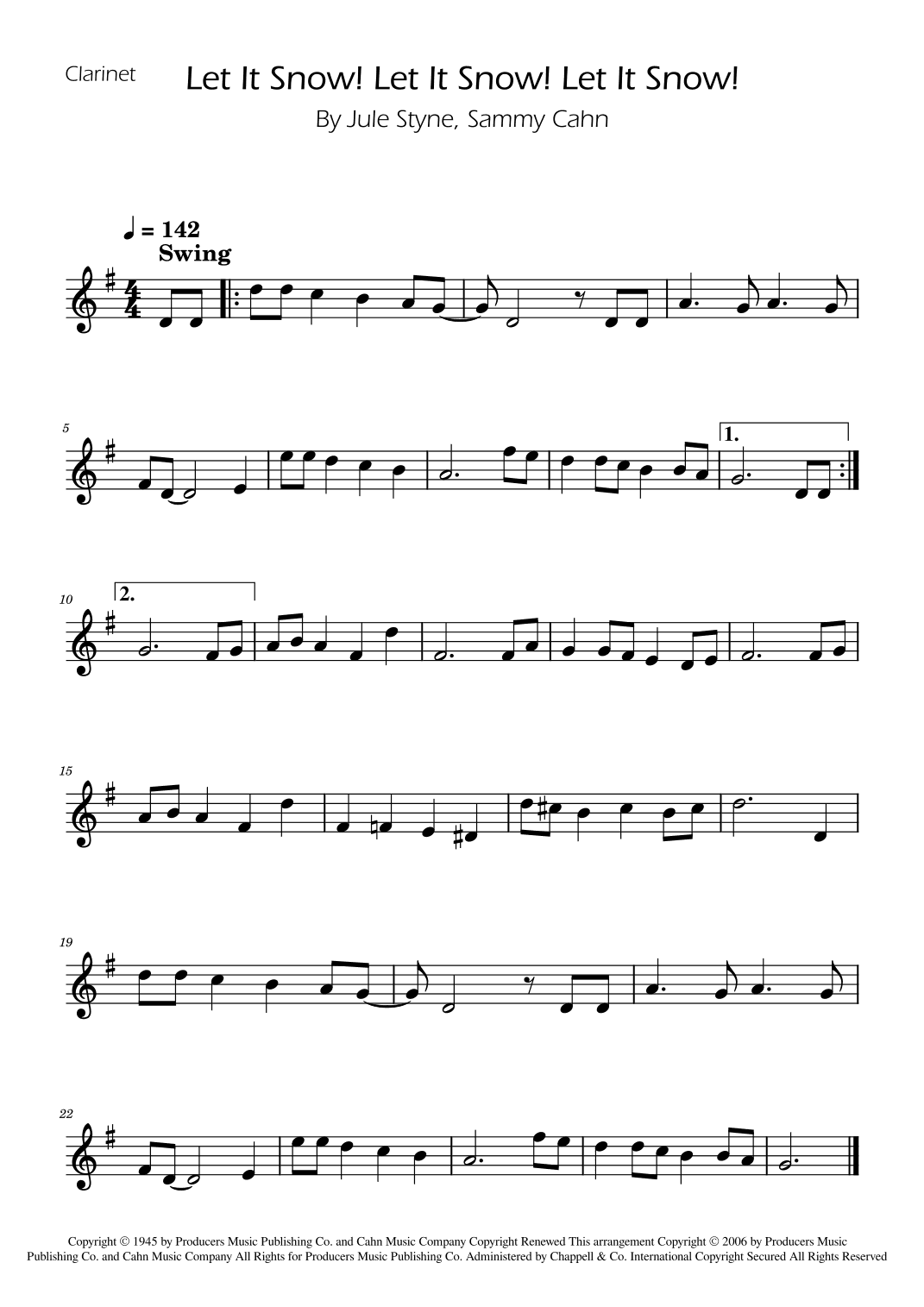 Let It Snow! Let It Snow! Let It Snow! (arr. Ygor Nunes)