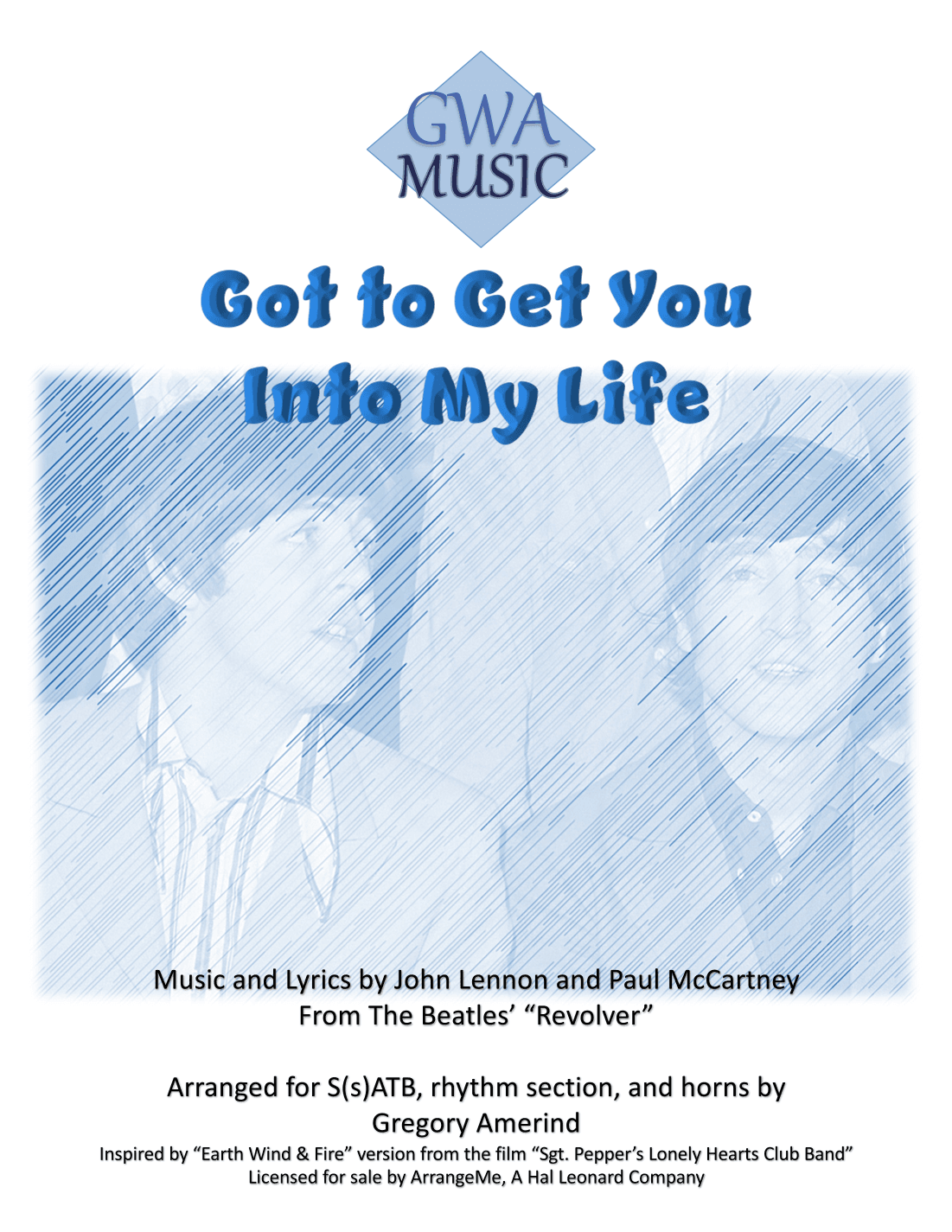 Got To Get You Into My Life (arr. Gregory Amerind)