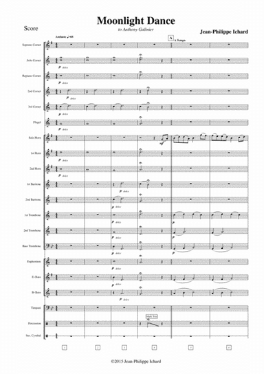Moonlight Dance - Full Score + Parts