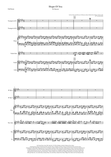 Shape Of You (arr. Fernando Britto)