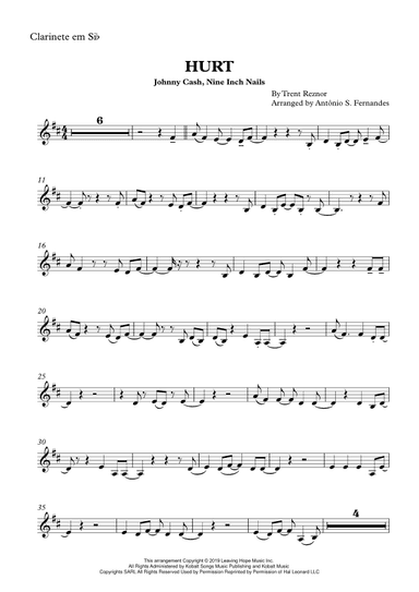 Hurt (arr. Antônio S. Fernandes)
