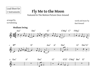 Fly Me To The Moon (in Other Words) (arr. GS Publishing)