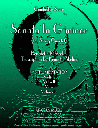 Marcello - Sonata in G minor (for String Quartet) (arr. Kenneth Abeling)
