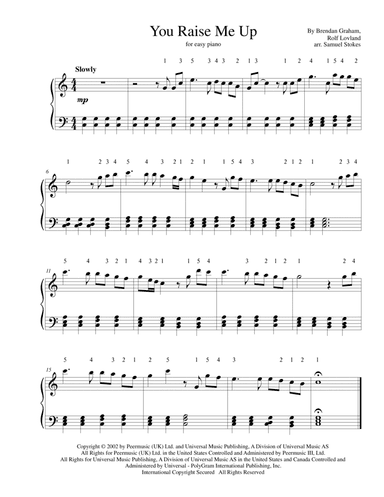 You Raise Me Up (arr. Samuel Stokes)