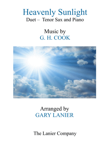 HEAVENLY SUNLIGHT (Duet - Tenor Sax & Piano with Score/Part) (arr. Gary Lanier)
