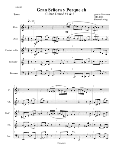 Two Cuban Dances (arr. Loring)