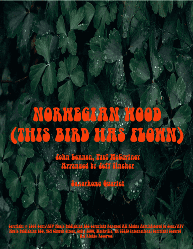 Norwegian Wood (this Bird Has Flown) (arr. Jeff Tincher)