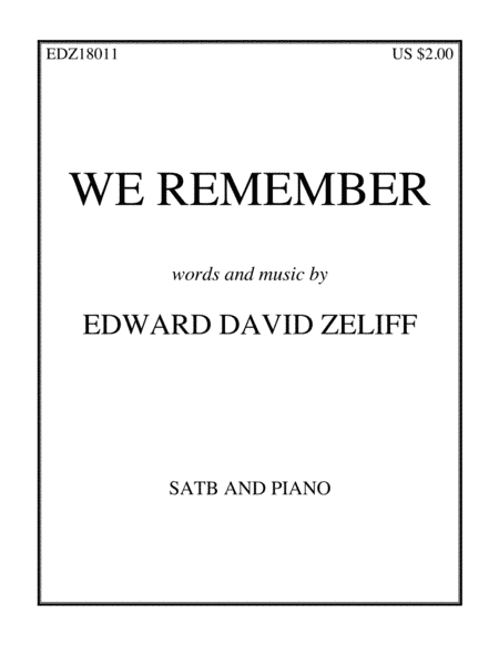 We Remember