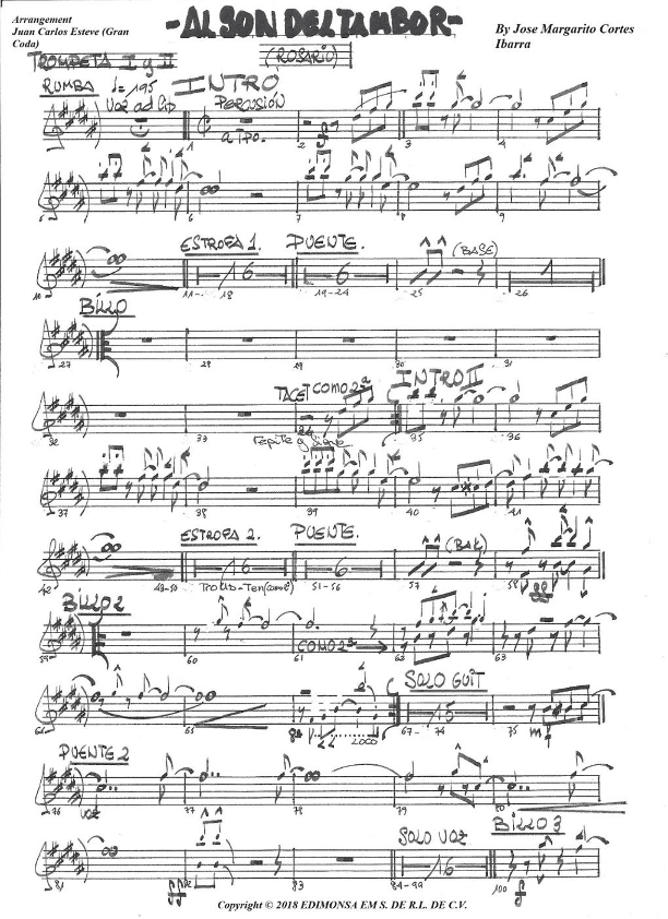 Al Son Del Tambor (arr. juan carlos esteve / Gran Coda)