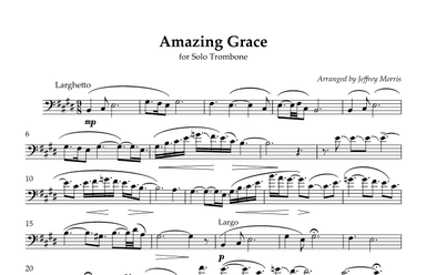 Amazing Grace (arr. Jeffrey Morris)