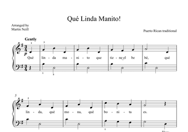 Qué Linda Manito! (arr. Martin Neill)