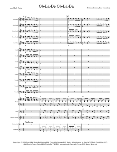 Ob-la-di, Ob-la-da (arr. Mark Coats)