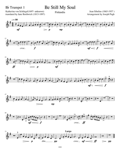 Be Still My Soul (arr. Joseph Pugh)