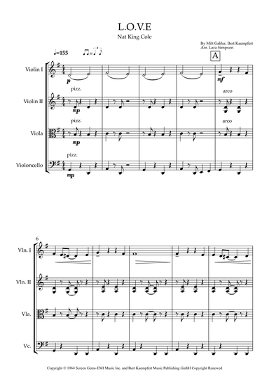 L-o-v-e (arr. Lara Simpson)