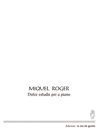 Dotze estudis per a piano