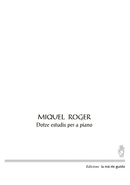 Dotze estudis per a piano