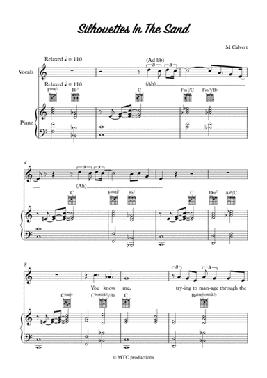 Silhouettes in the Sand