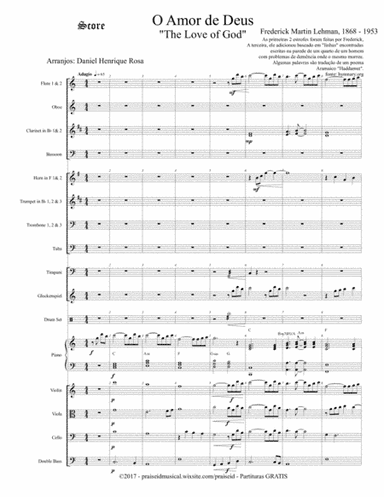The Love of God - Frederick M. Lehman (arr. Daniel H Rosa)