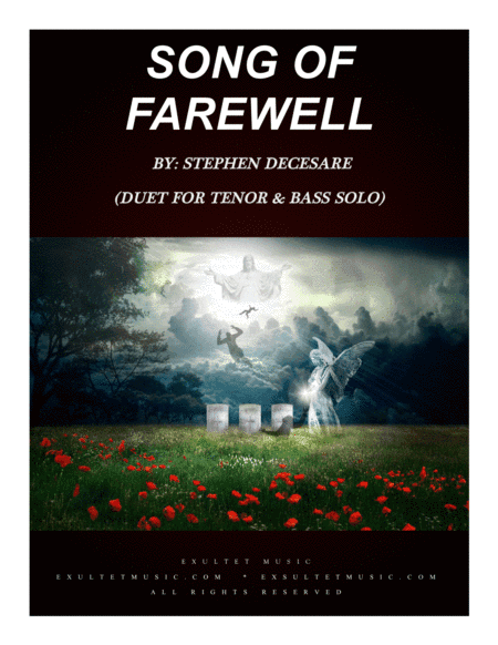 Song Of Farewell (Duet for Tenor and Bass Solo)