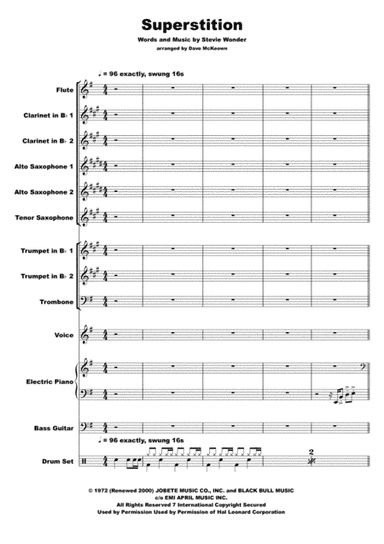 Superstition (arr. David McKeown)