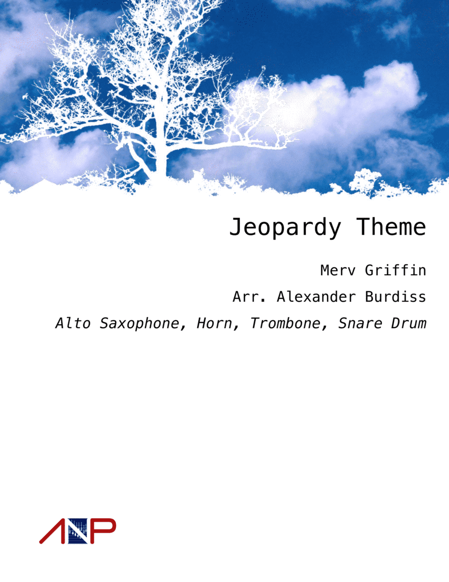 Jeopardy Theme (arr. Alexander Burdiss)