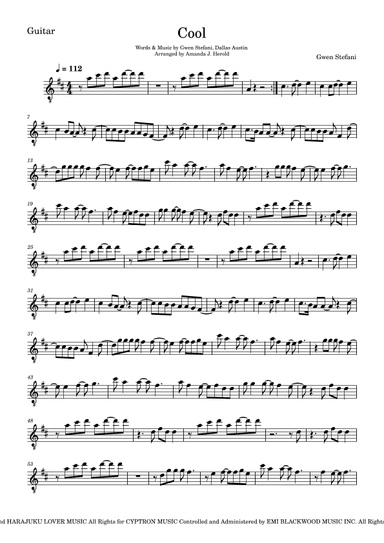 Cool (arr. Amanda's Music Channel)