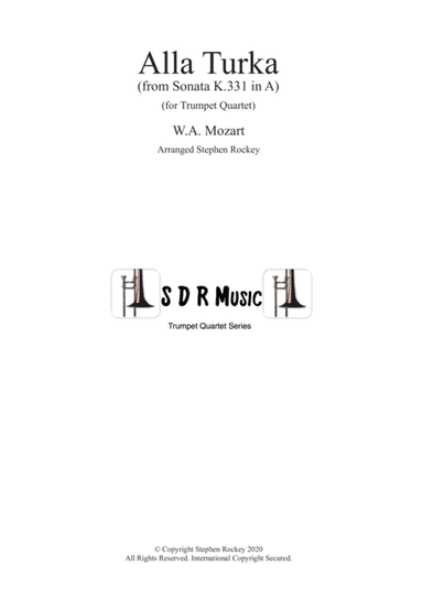 Alla Turka (Turkish March) for Trumpet Quartet (arr. Stephen Rockey)