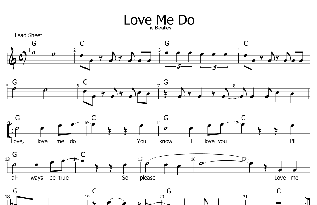 Love Me Do (arr. Philip Jackson)