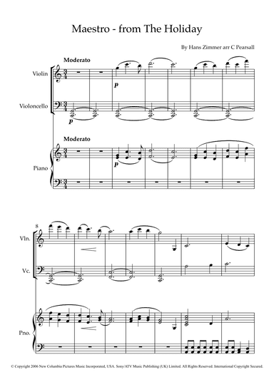 Maestro (arr. Caroline Pearsall)