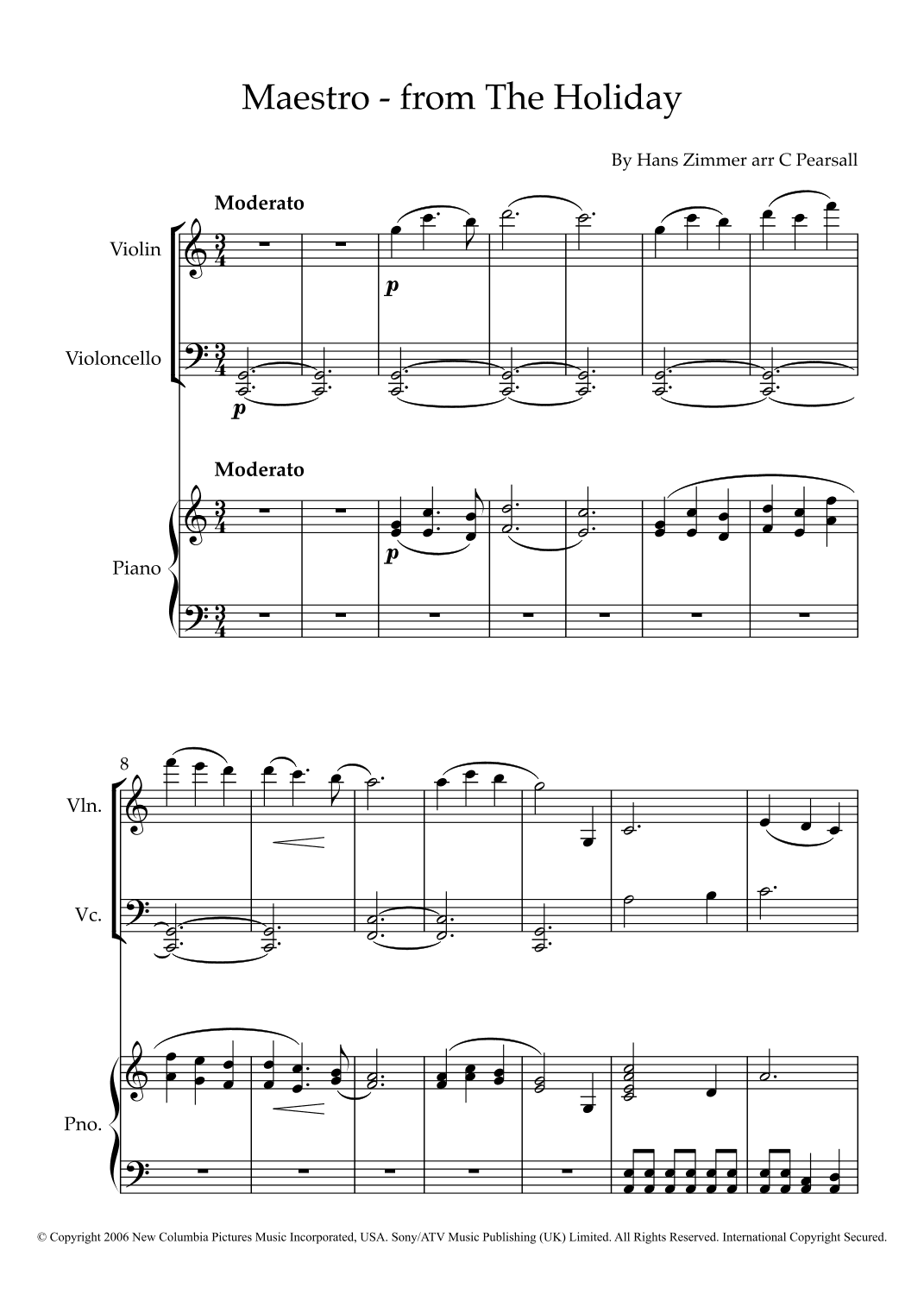 Maestro (arr. Caroline Pearsall)
