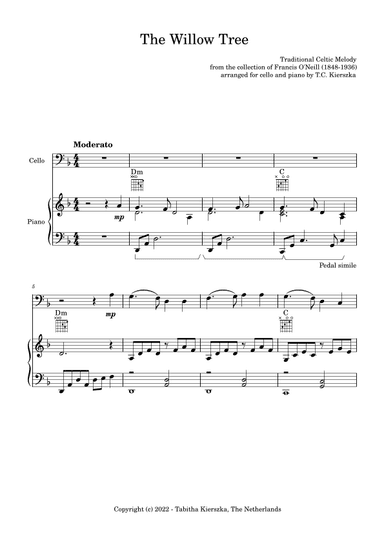 The Willow Tree - Celtic Melody (arr. Tabitha Kierszka)