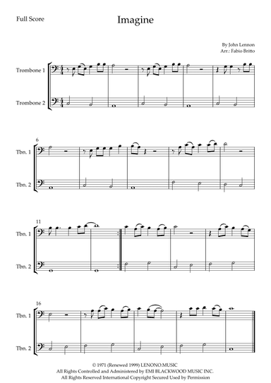 Imagine (arr. Fabio Britto)
