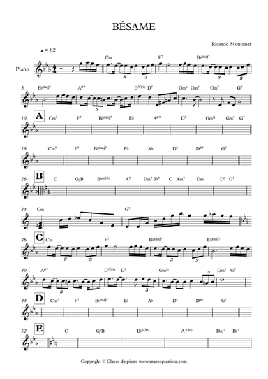 Besame (arr. Mateo Aguilar)