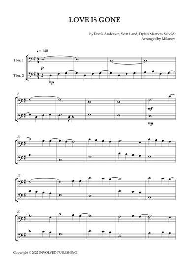 Love Is Gone (arr. Milanov)