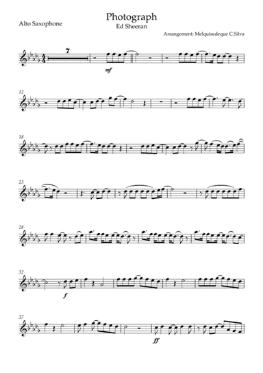 Photograph (arr. Melquisedeque C.Silva)