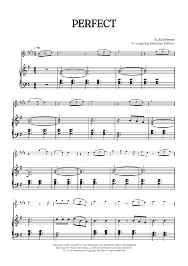 Perfect (arr. Benzaiten Editions)
