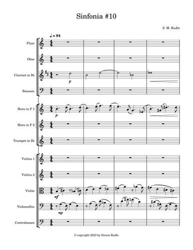 Sinfonia #10