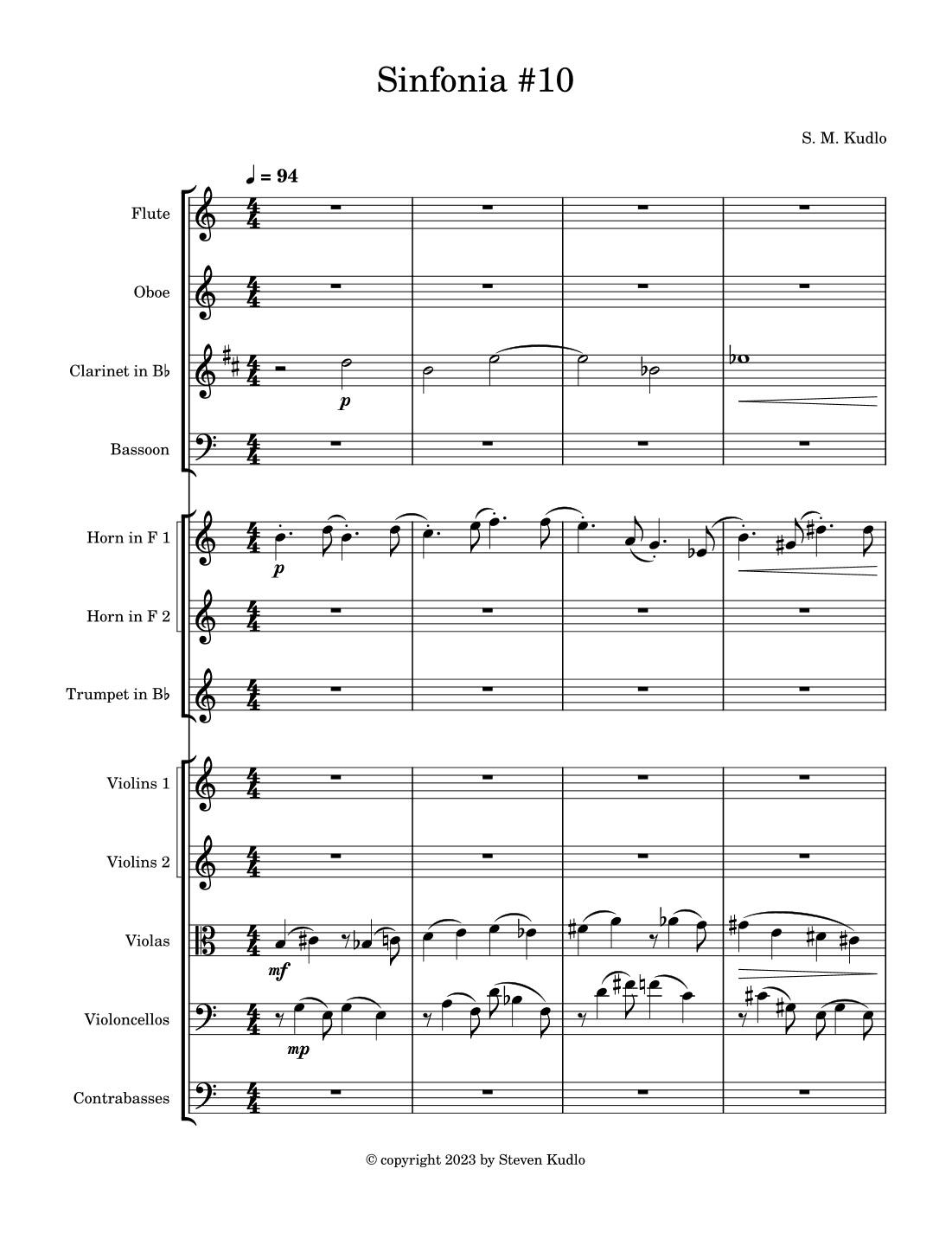 Sinfonia #10