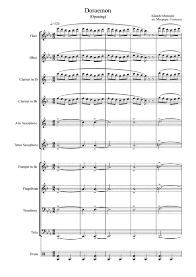 Doraemon For Orchestra (arr. M. Contreras)
