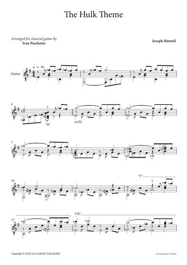 Theme From The Incredible Hulk (arr. Ivan Paschoito)