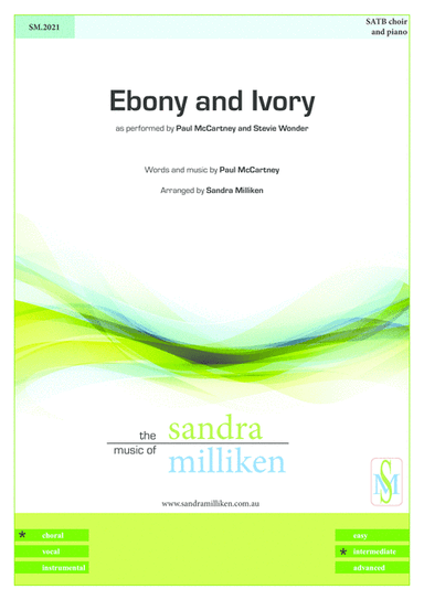 Ebony And Ivory (arr. Sandra Milliken)