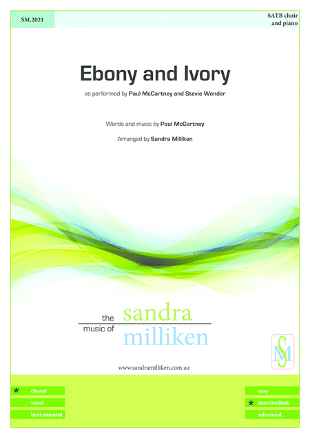 Ebony And Ivory (arr. Sandra Milliken)