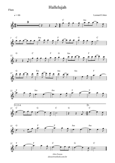 Hallelujah (arr. Alex Souza)