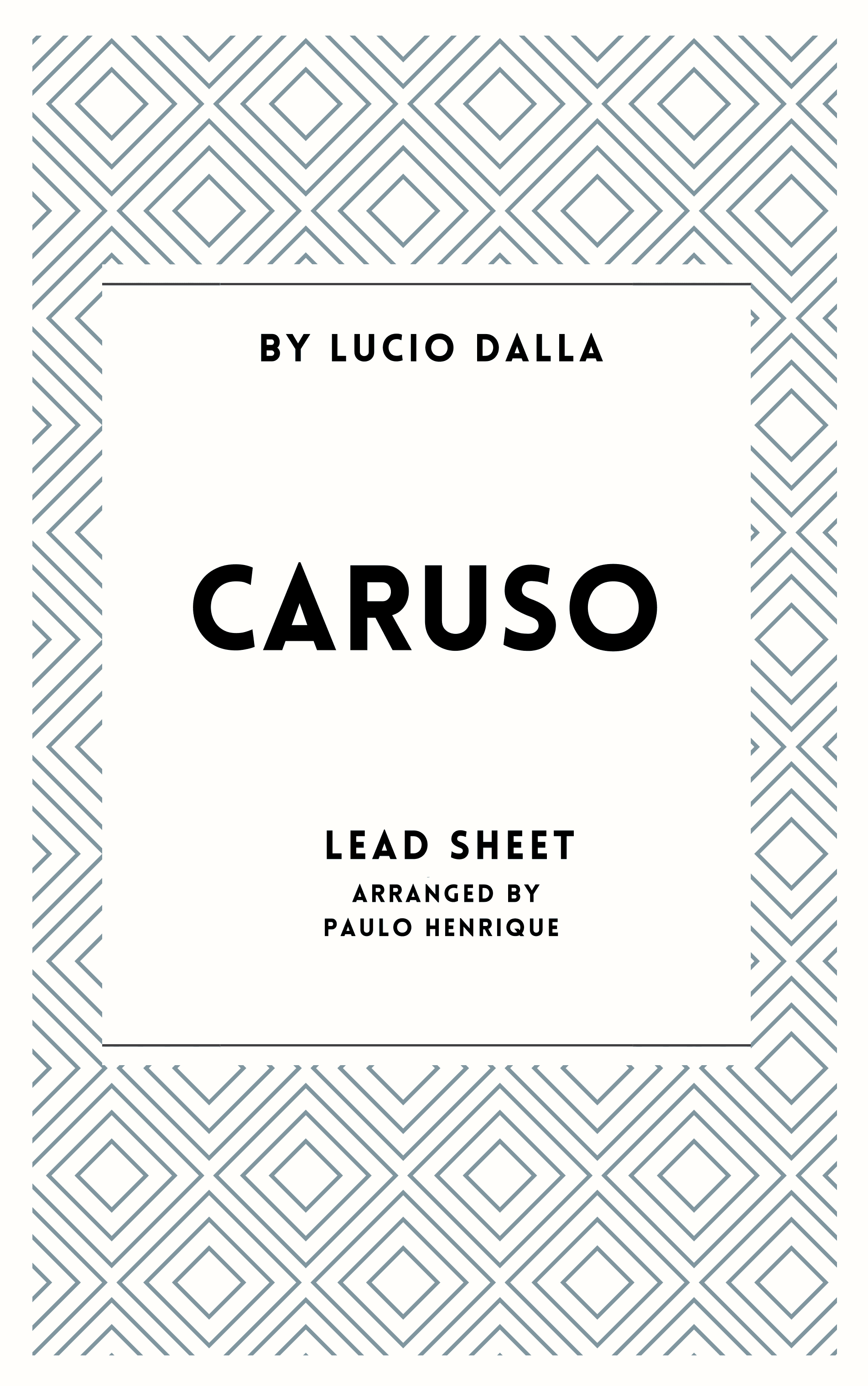 Caruso (arr. Paulo Henrique)
