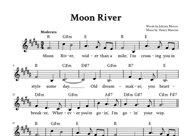 Moon River (arr. Yuri Noronha)