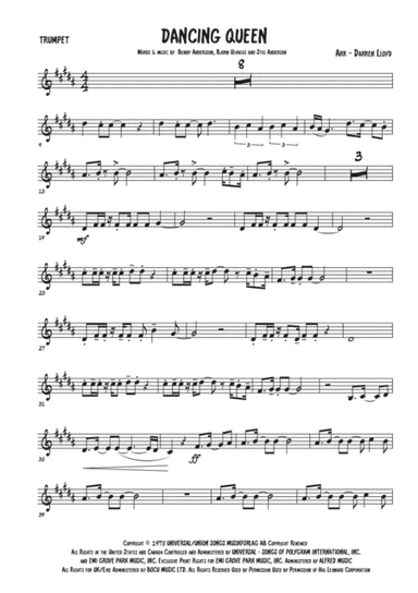 Dancing Queen (arr. Darren Lloyd)
